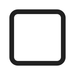 Checkbox Unchecked SVG Icon